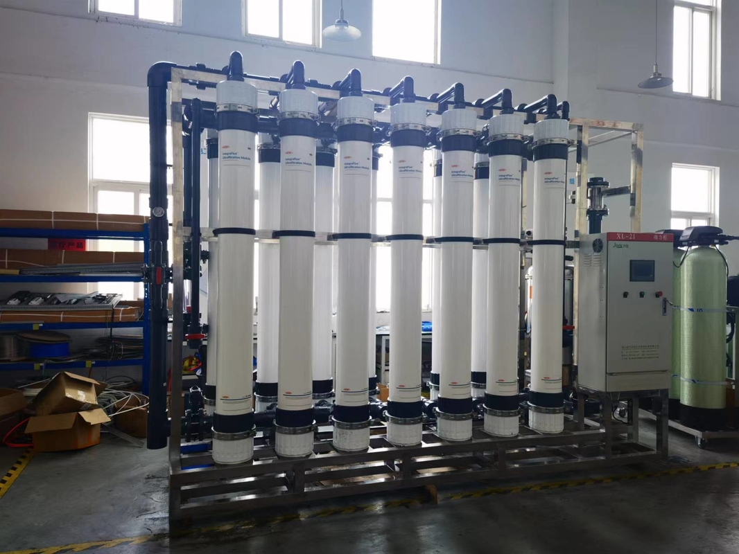 водоочистка фильтров мембраны 65000lph UF полноавтоматическая