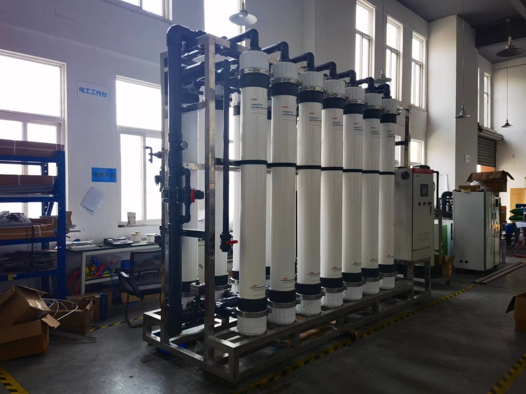 водоочистка фильтров мембраны 65000lph UF полноавтоматическая