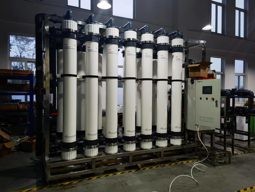 водоочистка фильтров мембраны 65000lph UF полноавтоматическая