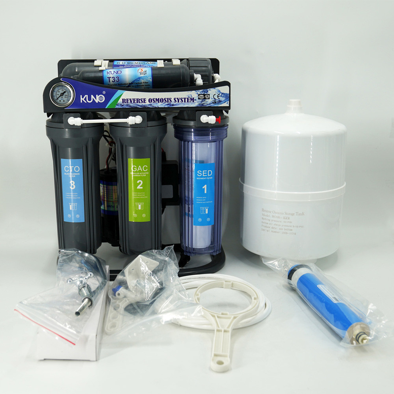 Части водяного фильтра мембраны Ro 100GPD 50G 75G 100G жилые