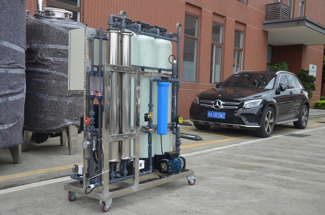 Система 500L водяного фильтра Ro умягчителя режима автоматического управления промышленная