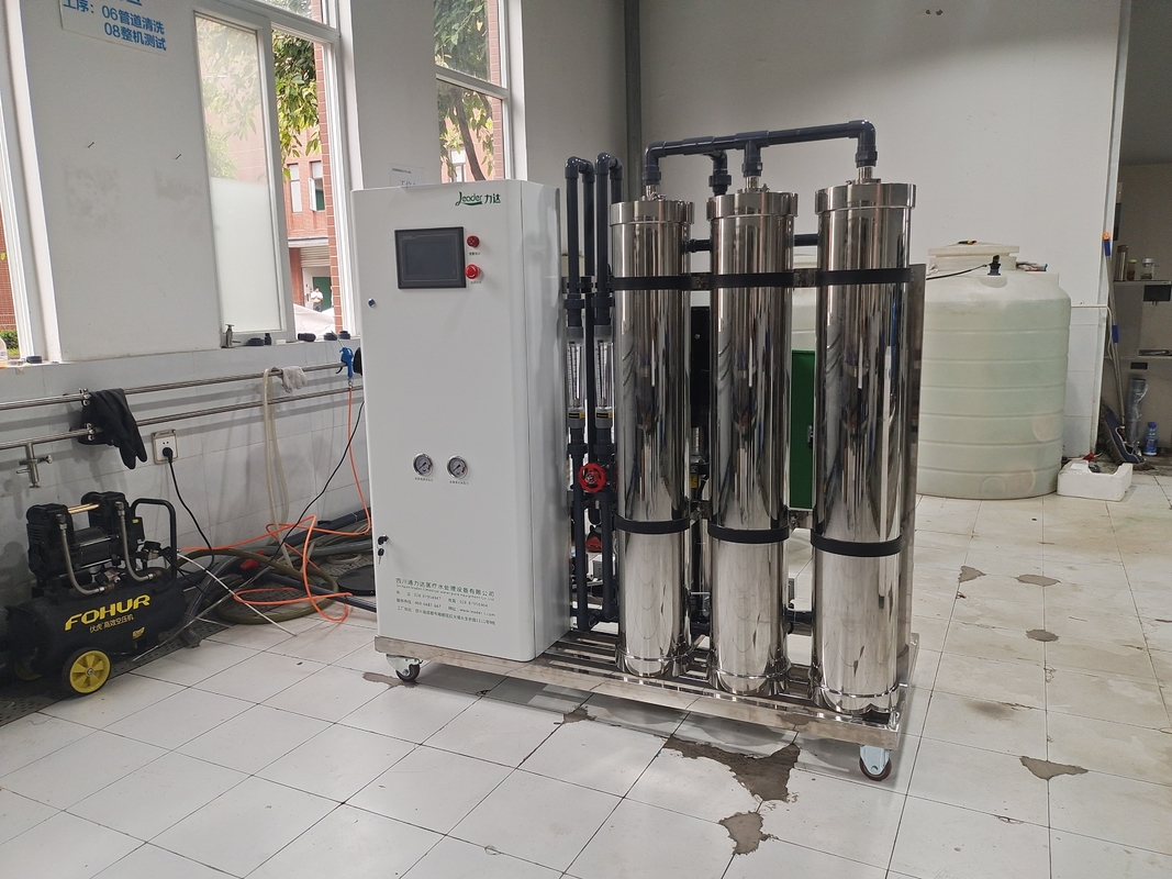 Проникание машины завода водяного фильтра Ro обратного осмоза 1000L/H естественное